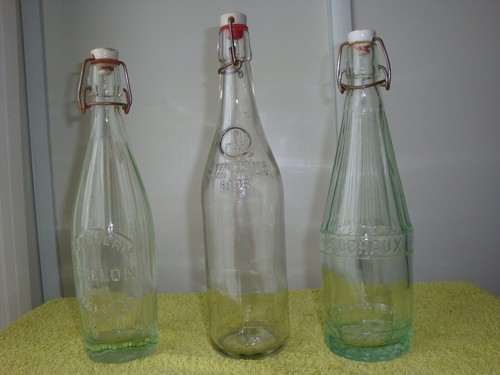 Anciennes bouteilles limonade - anciennes,