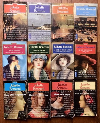 Lot livres juliette benzoni - lot,
