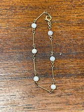 Bijoux Bracelet en Plaqué OR Murat? avec Perle (11-8)