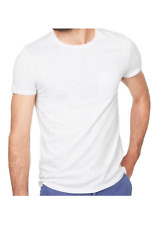 GILDAN 1 T-shirt homme 100% coton manches courte couleur blanc