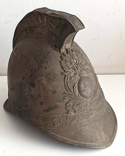 Coque casque pompier - coque, de