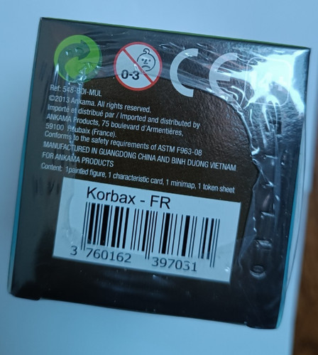 Figurine krosmaster neuve - figurine,