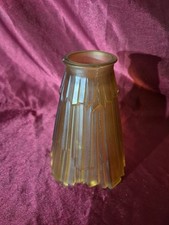 TULIPE ART DECO  Verre pressé