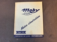 Ancienne notice d'entretien