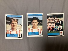 ANCIENNE IMAGE DE FOOT PANINI 88 1988 MAILLOT AS CANNES CHAVEROT BURNIER