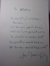 ENVOI SUCCESSION LINO VENTURA / LA GUERRE DES COULEURS Jo Messinger