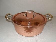 Cocotte Cuivre de Cuisine Avec