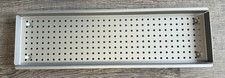 Melag plateau étroit et long en acier inoxydable 40 x 11 cm pour autoclave