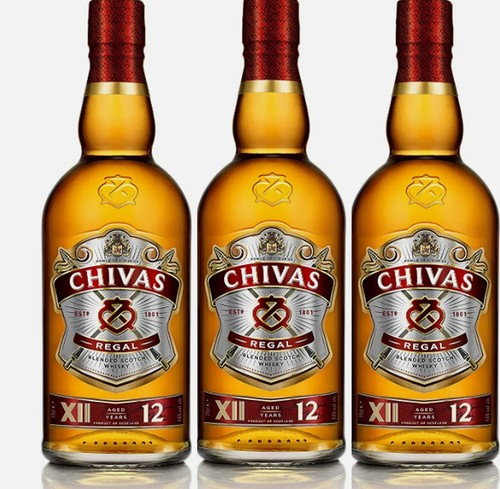 Bouteilles 70cl chivas xii - 3,