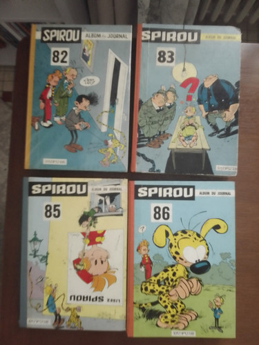 Lot reliures spirou 83 - spirou, 82,