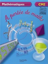 A portée de maths CM2 - Livre