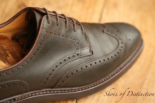 Chaussures derby brogue
