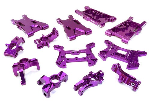 Purple billet machined - billet,