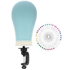  1 SET Femme artificielle Perruque Bald Mannequin Perruque Perruque à tête de