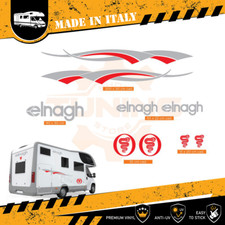 Décalcomanies adhésif Campeur Elnagh - S