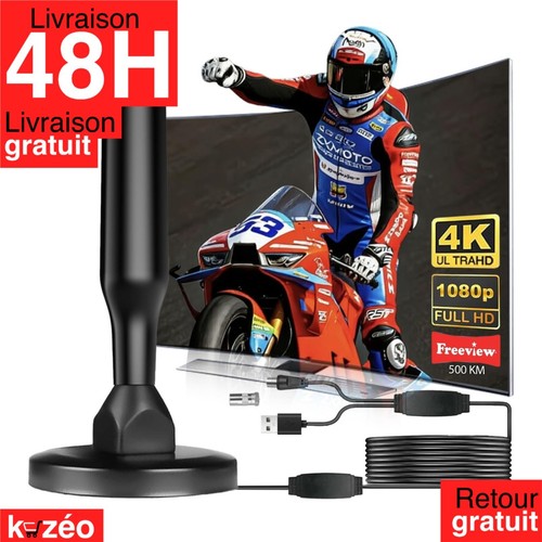 Antenne intérieure tnt hd - intérieure,