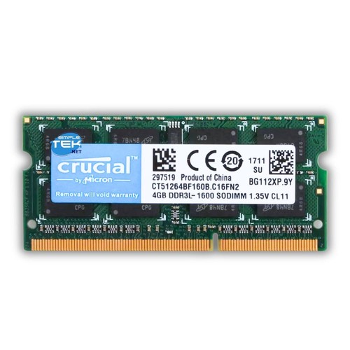 Crucial ddr3l 4gb - crucial, 1.6v