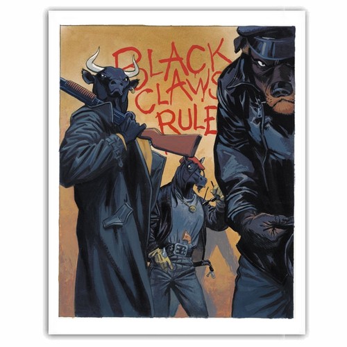 Poster affiche offset - , blacksad