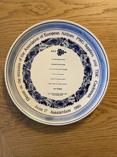Assiette murale delfts - assiette,