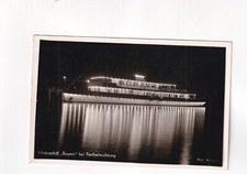 2874) STARNBERG Starnbergersee - bateau à moteur BAYERN à éclairage fixe 1953