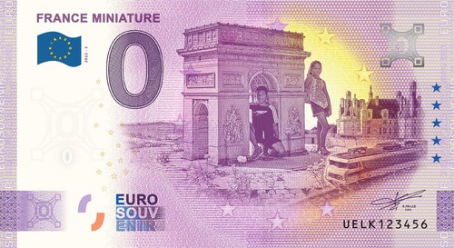 Billet souvenir 2022 - souvenir, france