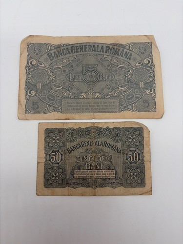 Lot billets anciens - 5, et