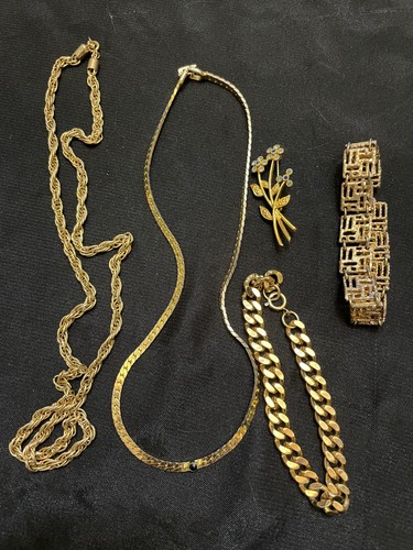 Lot bijoux fantaisie ancien - de,