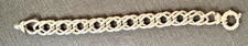 Gourmette Bracelet en Argent Massif Moderne 27 g.