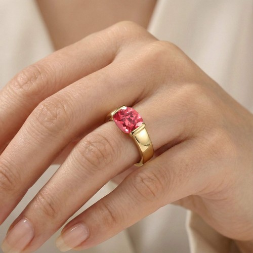 Bague saphir padparadscha - ct,