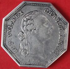 JETON LOUIS XVI CLERGE DE FRANCE 1775 ARGENT