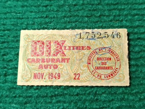 Billet matière ticket - matiÈre,