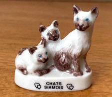 Fève Chat SIAMOIS Maman & Bébé ? Galette des Rois French charm