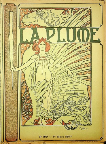 Mucha revue la plume - revue,