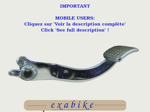 Pedale frein pour - pour, suzuki