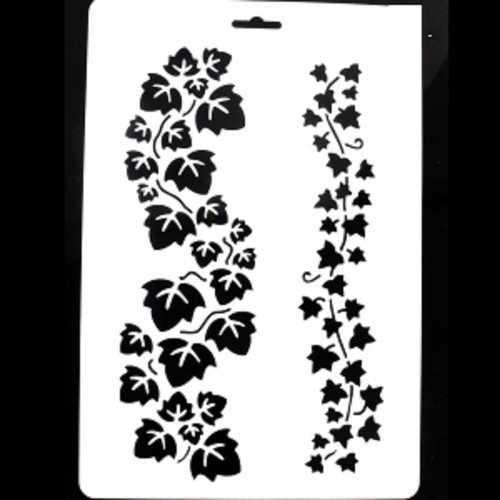 Pochoir plastique 17cm 2 - :,
