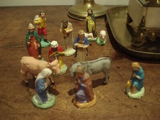 Lot 14 santons Devineau taille