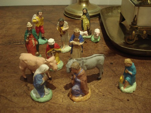 Lot santons devineau taille - santons,