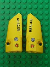 2 x LEGO Yellow Panel Fairing