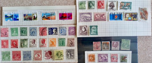 Lot vrac timbres - lot,