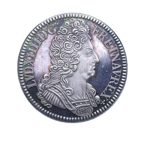 Médaille louis xiv écu - xiv-Écu, aux