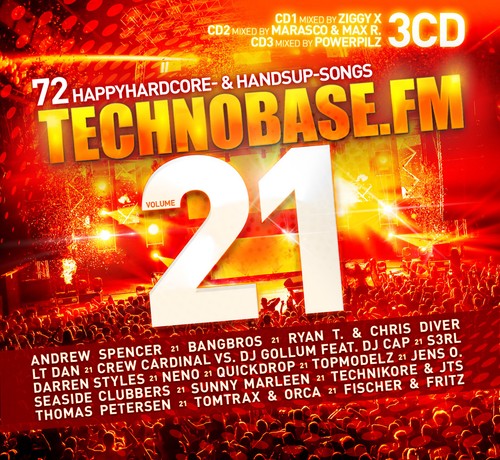 Technobase vol 21 - cd, de
