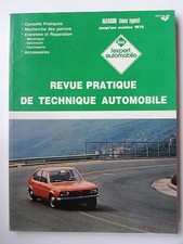 Revue technique automobile RTA
