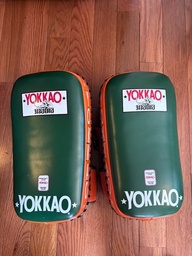 Yokkao kick pads orange and - yokkao,