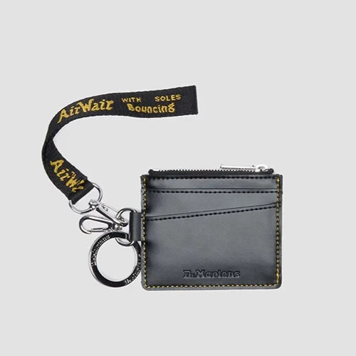 Porte cartes martens noir - dr.,