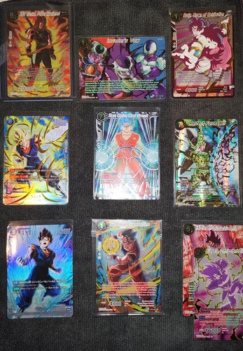 Lot cartes dragon ball super - dragon,