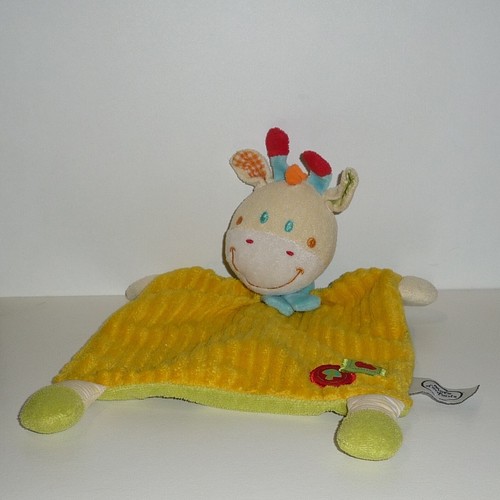 Doudou girafe mots enfants - doudou,