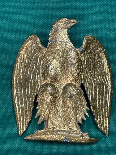 Grand aigle bronze doré - aigle, en