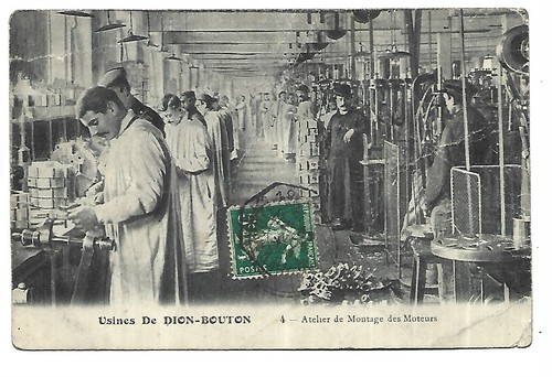 Paris usines de dion - ,