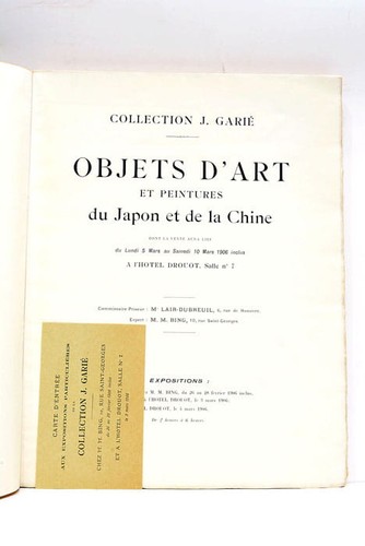 Catalogue collection garié - j.,