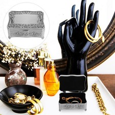  Boîte de rangement durable en métal vintage en métal 1pc conteneur de stockage